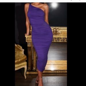 Purple OH POLLY dress